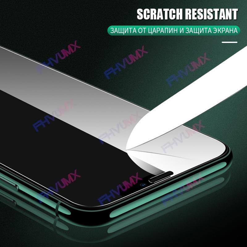 زجاج حماية 11D لهاتف Apple iPhone 14 13 12 11 Pro Max mini Plus واقي شاشة مقسى لهاتف iPhone X XR XS Max