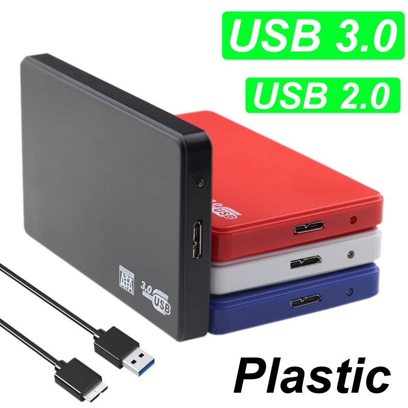 بوصة SATA إلى USB 3.0 / 2.0 HDD ضميمة قرص صلب متنقل