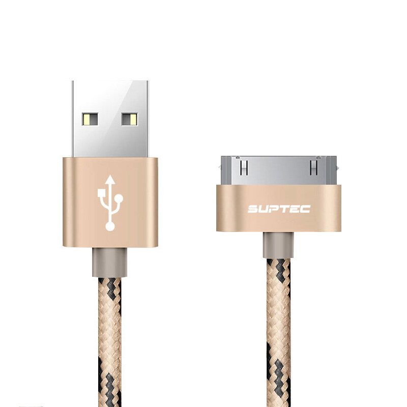 SUPTEC 30 دبوس USB كابل آيفون 4s 4 3GS باد 1 2 3 آي بود نانو itouch شاحن كابل شحن سريع مزامنة البيانات محول الحبل