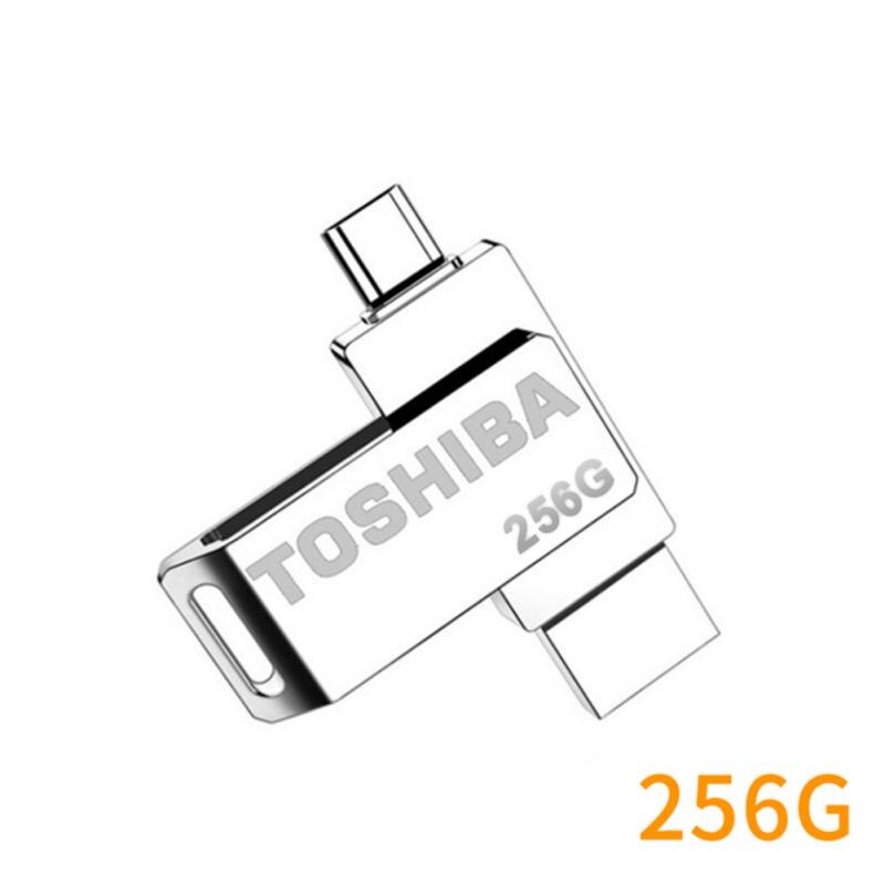 محرك فلاش USB 2 في 1 OTG معدن 128GB USB ذاكرة عصا مايكرو USB مزدوج USB ذاكرة فلاش محرك USB فلاش القرص USB حملة القلم