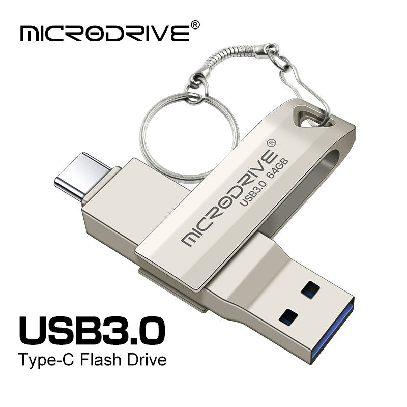 USB 3.0 محركات أقراص فلاش نوع C 256GB القلم محرك 128GB 64GB Cle Usb ذاكرة عصا جهاز فلاش القرص على مفتاح 3. 0