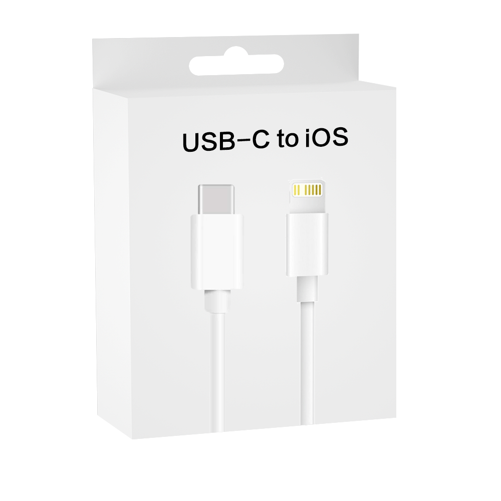 كابل USB C أصلي للشحن السريع 20 وات من PD لهاتف iPhone 14 13 12 11 Pro Max Plus XS شاحن سريع USB إلى كابل Lightning